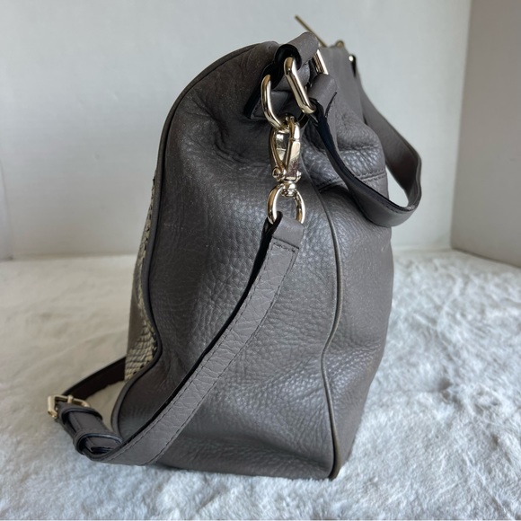 Kate Spade Gray Bag With Snake pattern . - Picture 5 of 17
